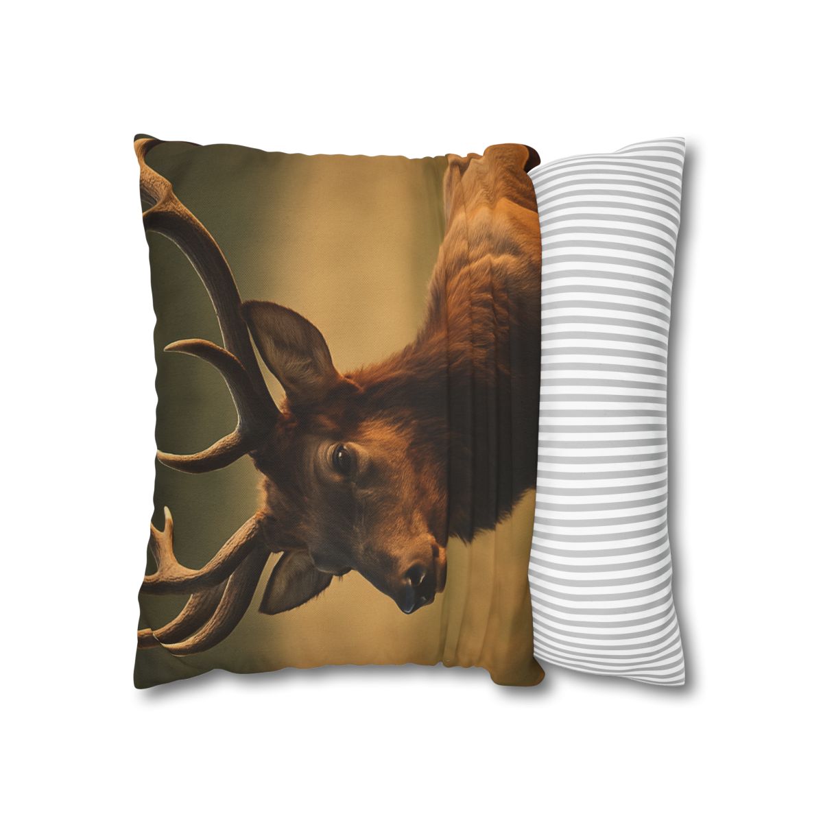 Antler Crown Mountain Elk soft cotton pillow cases
