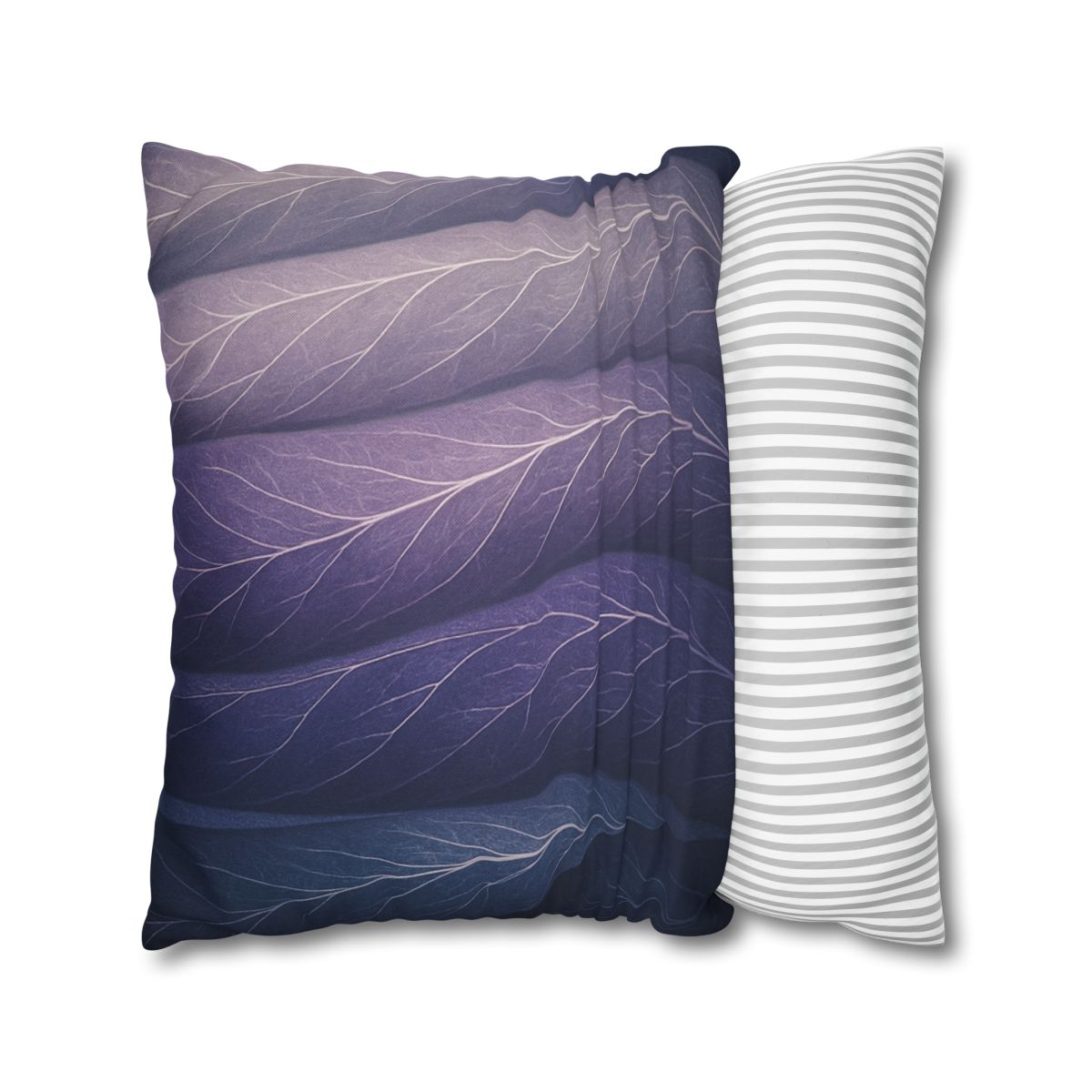 Leaf Vein Aurora Drapery stylish decorative pillowcases