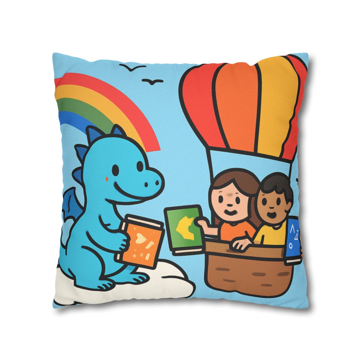 Cloud Library Run By A Gentle Dragon unique gift pillow cases