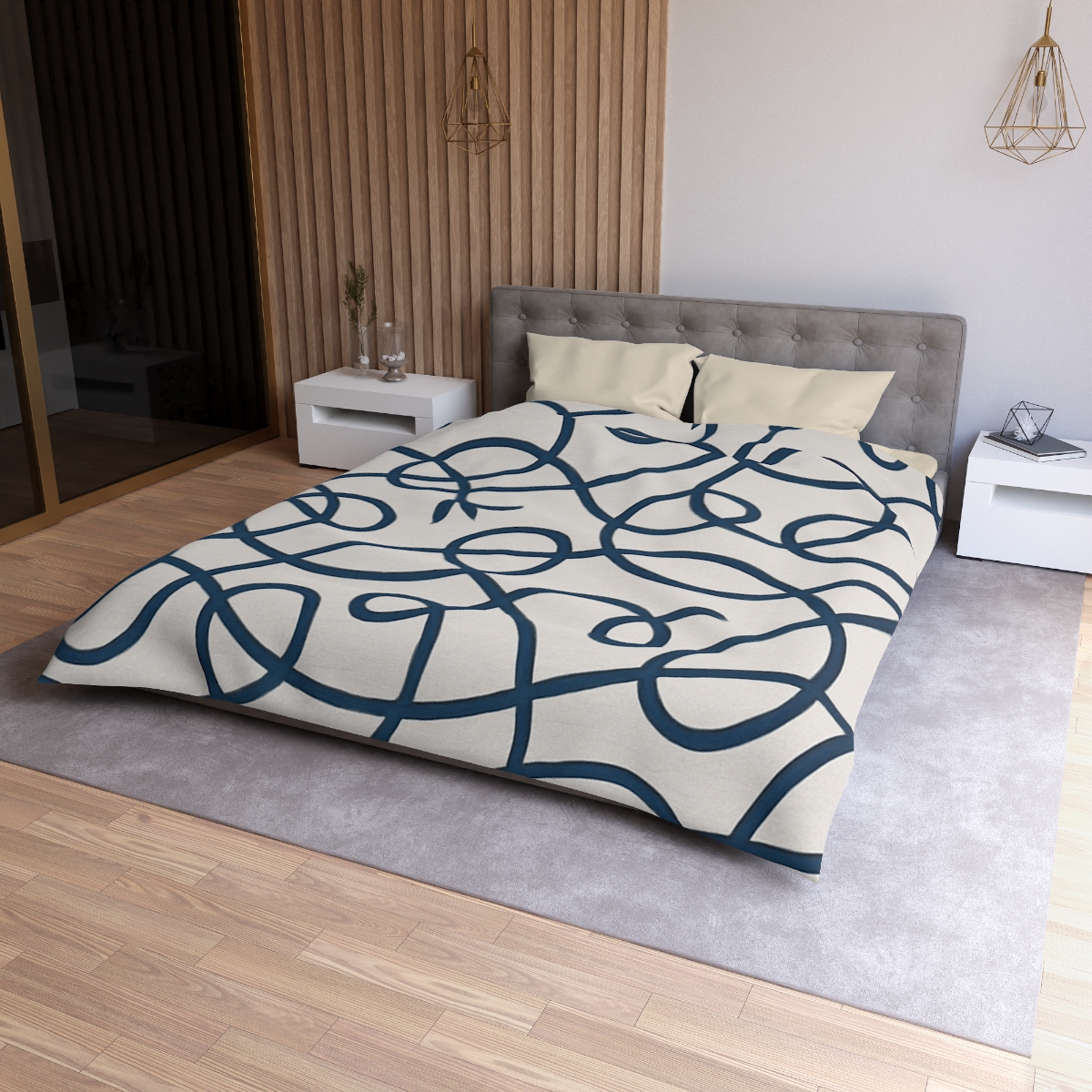 Tendril Loop Weave soft comforter duvets