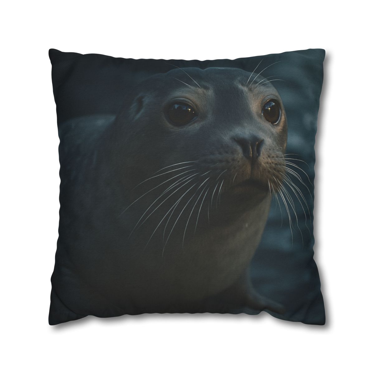 Moonlit Gaze Harbor Seal unique gift pillow cases