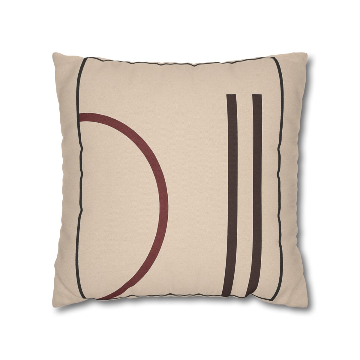 Framed Arc And Twin Columns soft cotton pillow cases
