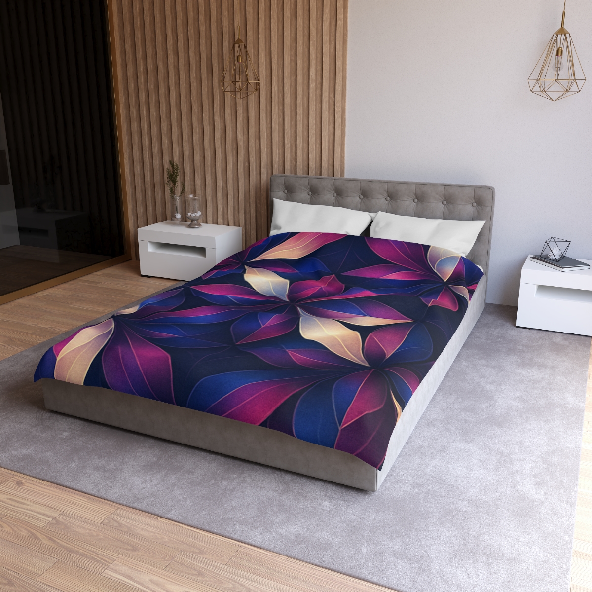 Petal Prism Tessellation unique patterned duvets