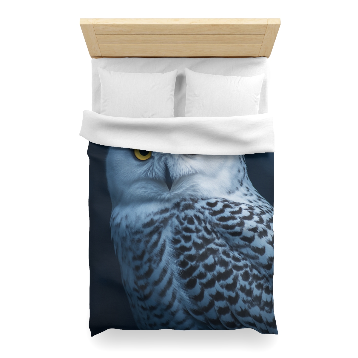 Midnight Watch Snowy Owl unique patterned duvets