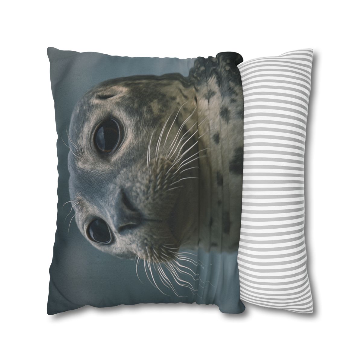 Harbor Seal Serene Gaze trendy patterned pillow cases