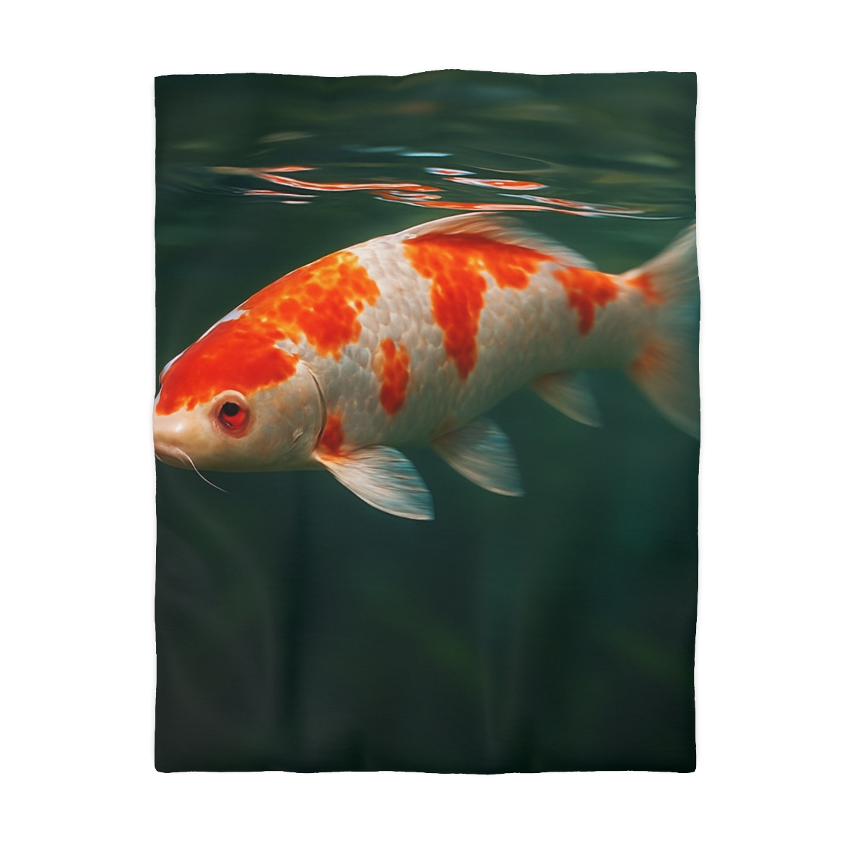 Crystal Current Koi Fish warm winter duvets