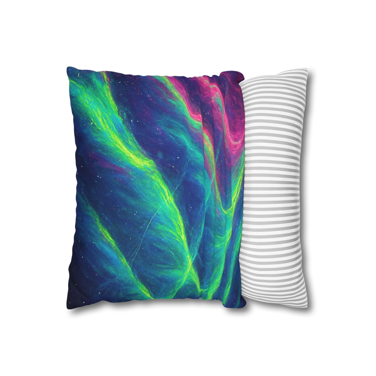 Ion Veil Aurora Tapestry personalized pillow covers