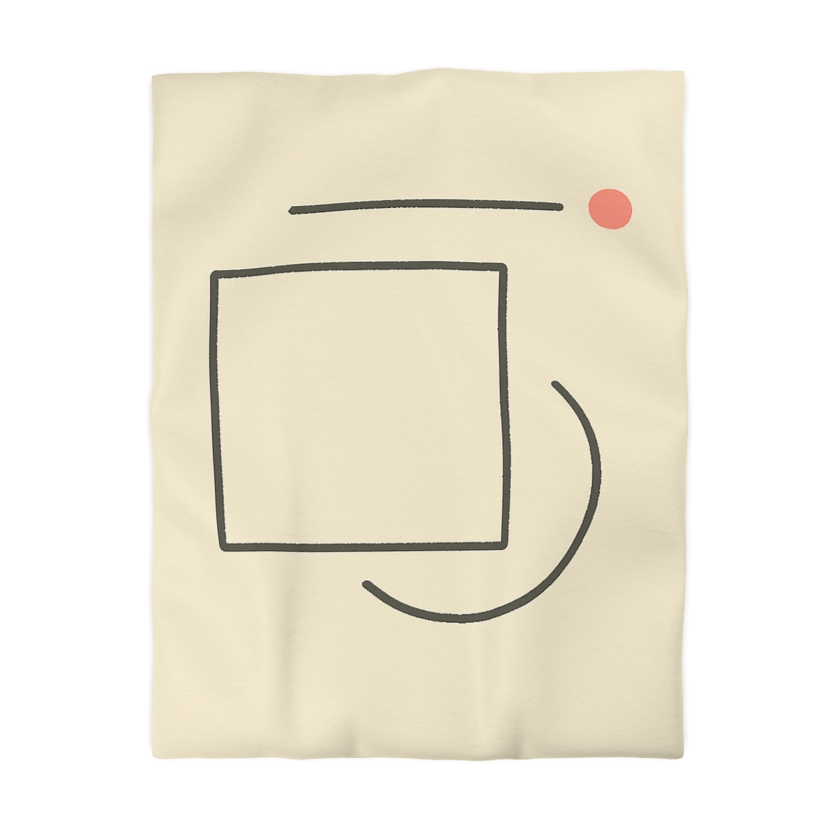 Offset Frame With Crescent Anchor warm winter duvets