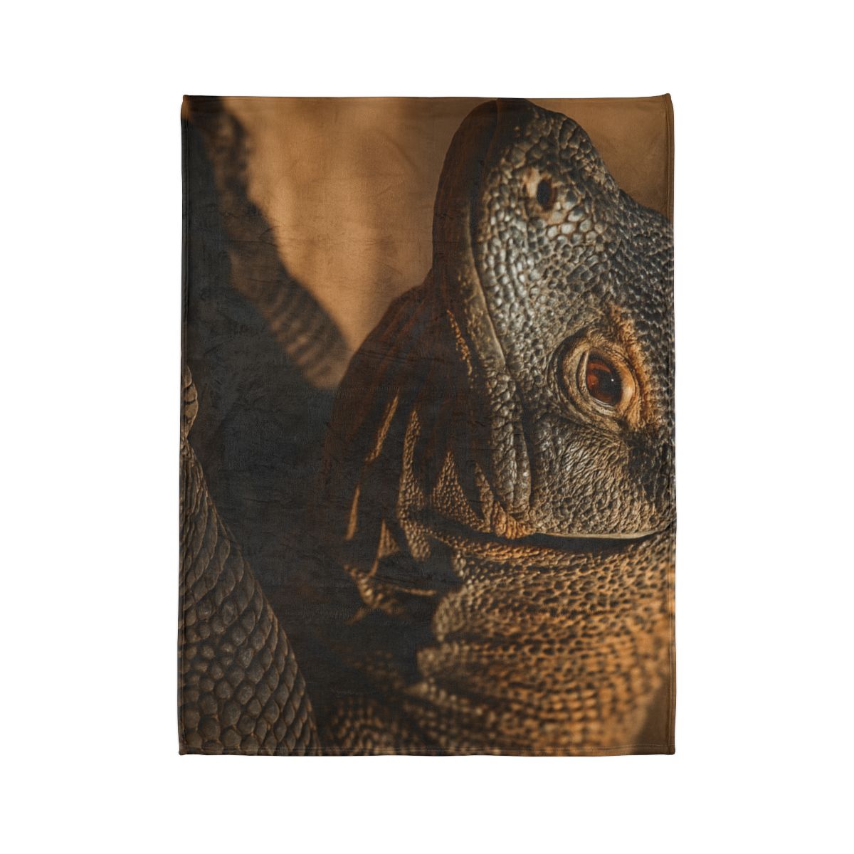 Ancient Scale Komodo Dragon unique gift blankets