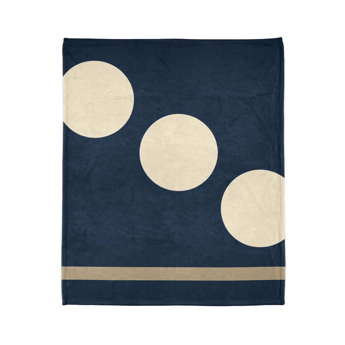 Staggered Trio With Vertical Bar stylish throw blankets