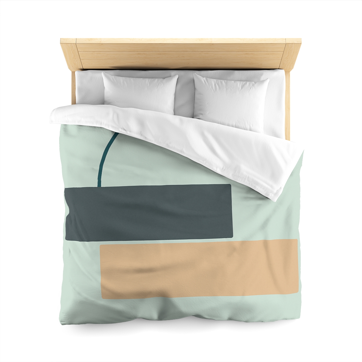 Stepped Arc And Twin Slabs designer printed duvets