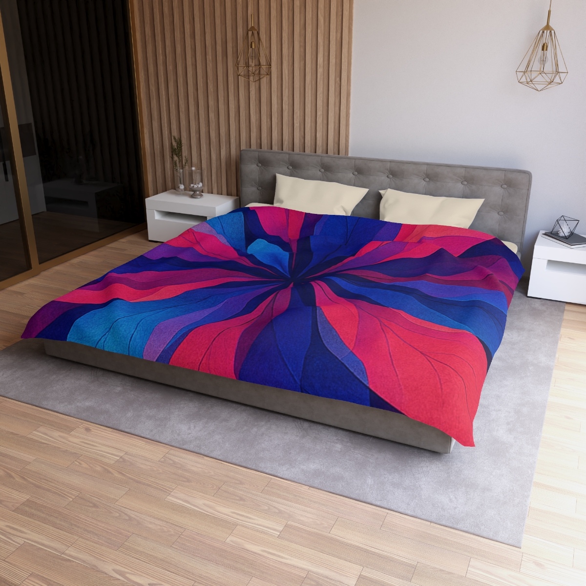 Petal Prism Overprint unique patterned duvets