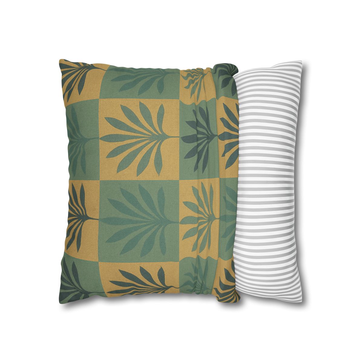 Frond Grid Harmony custom pillow cases