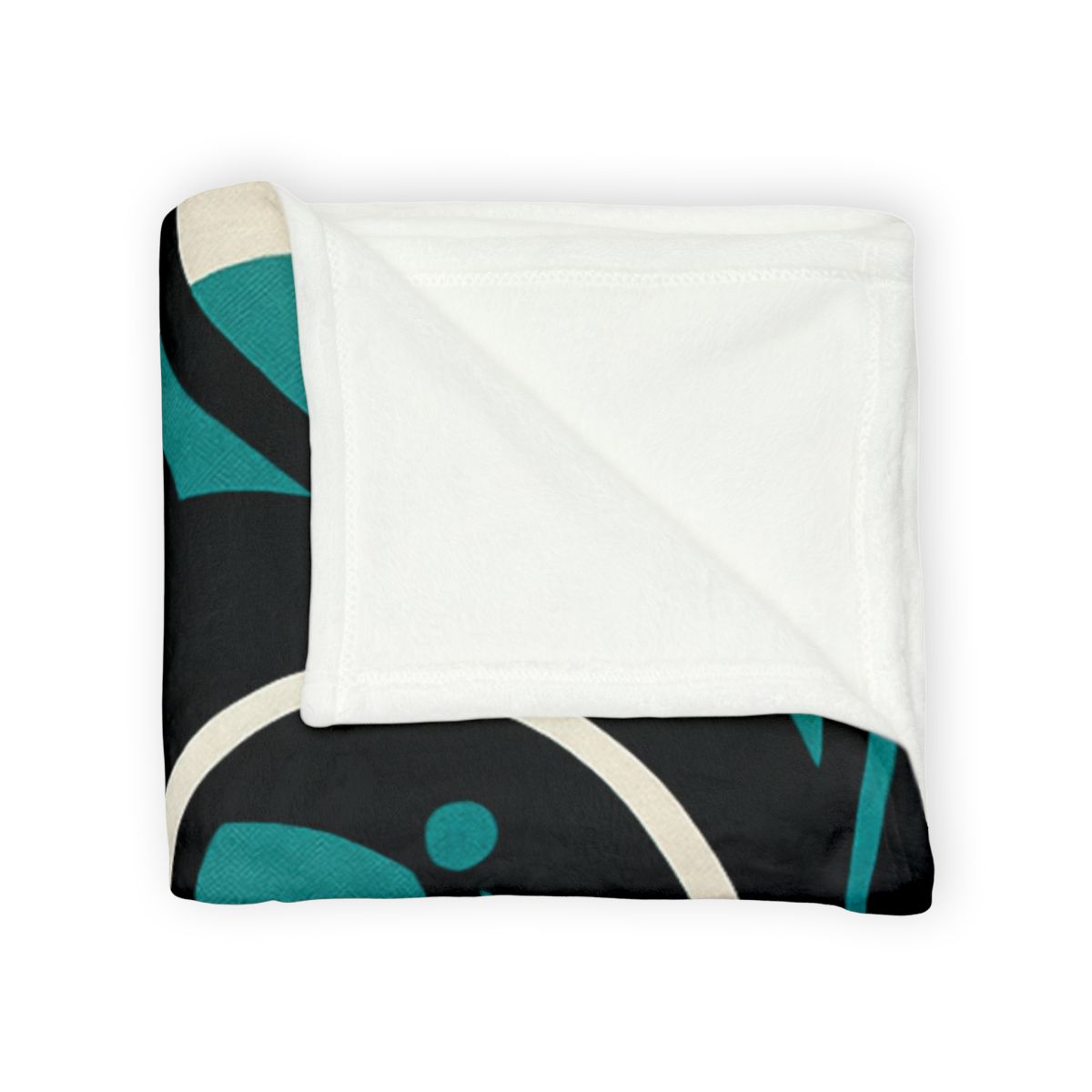 Vine Curl Wave Interference stylish throw blankets