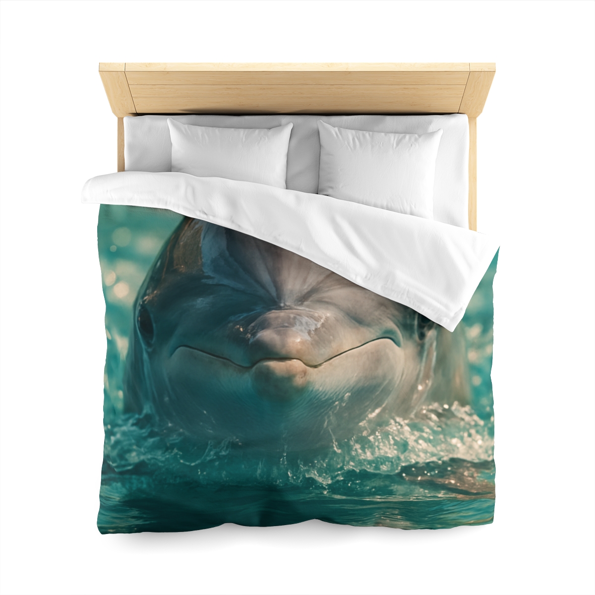 Coral Realm Dolphin soft comforter duvets