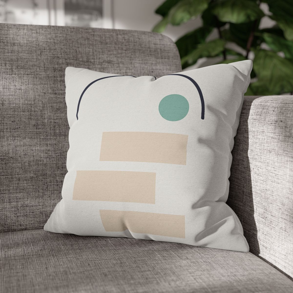 Quiet Arc With Stepped Blocks unique gift pillow cases