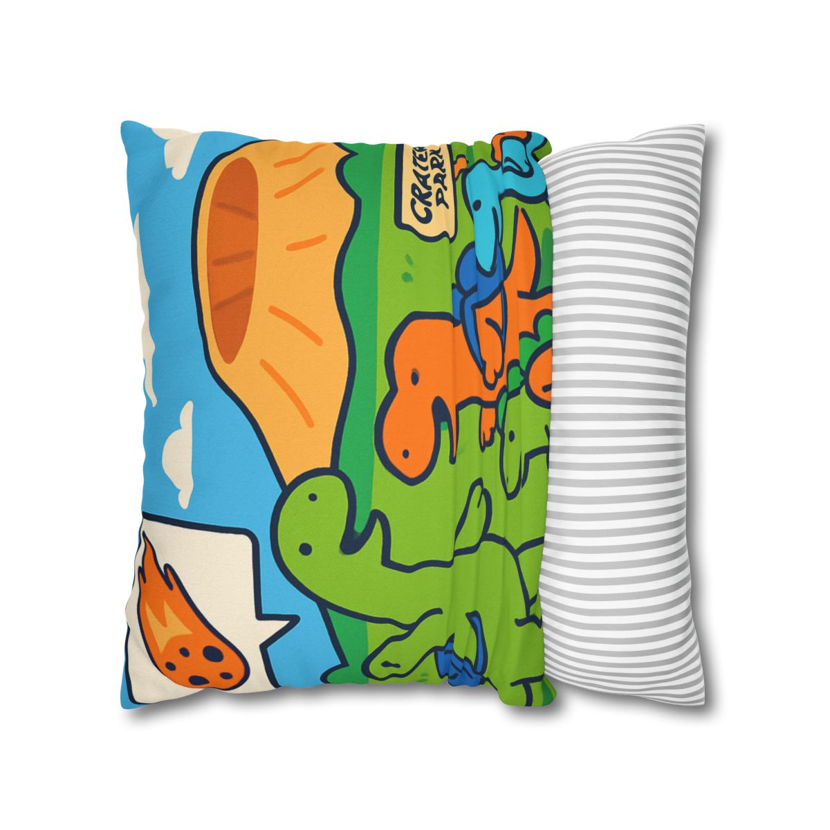 Cosmic Dino Field Trip comfortable bedding pillow covers