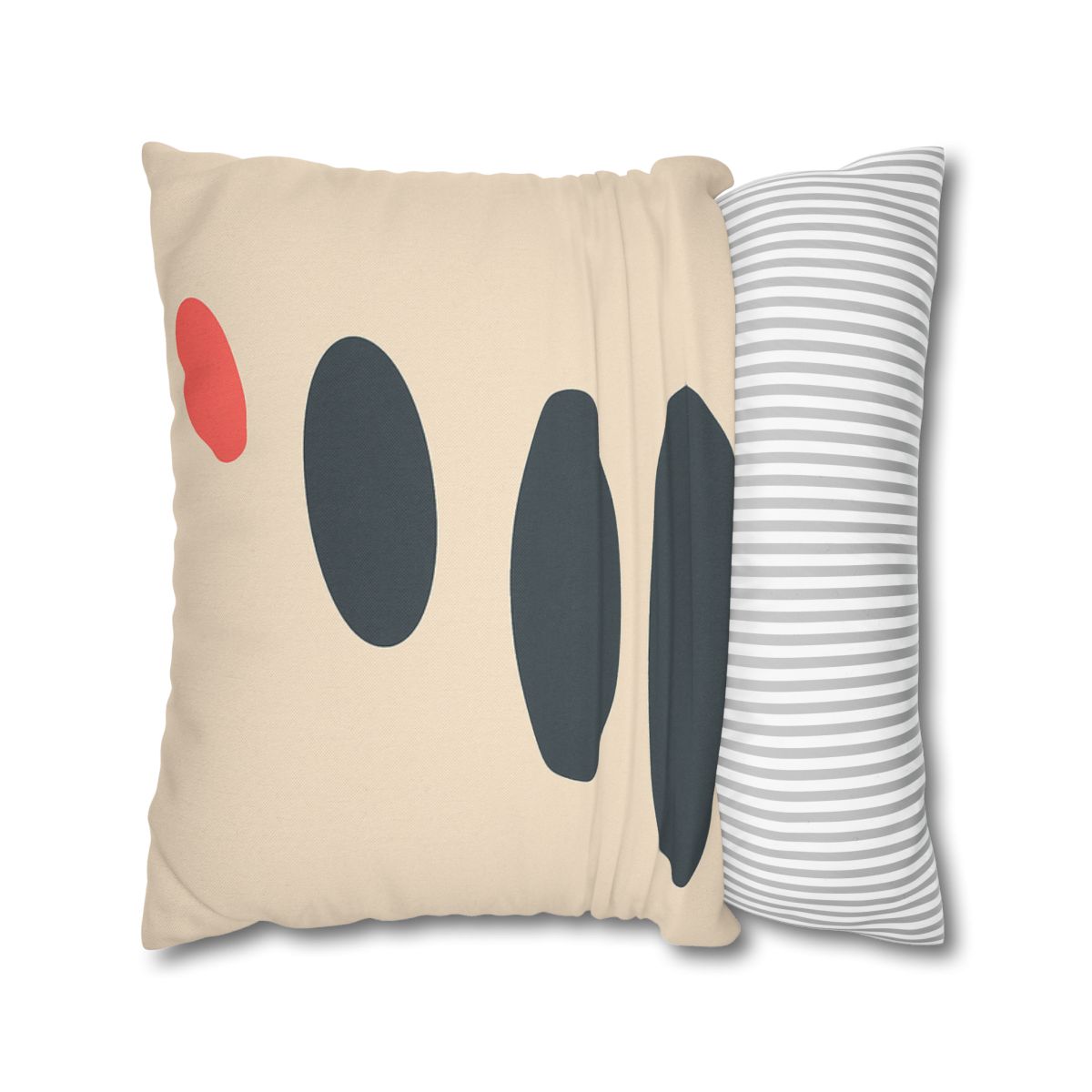 Staggered Ovals With Pause comfortable bedding pillow covers