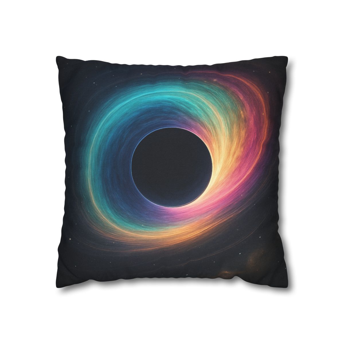 Prismatic Singularity Bloom personalized pillow covers