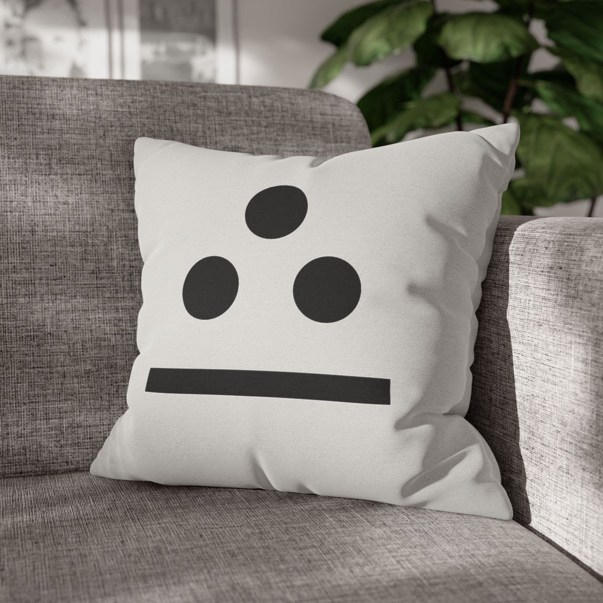 Three Point Triangle Rhythm designer print pillow cases