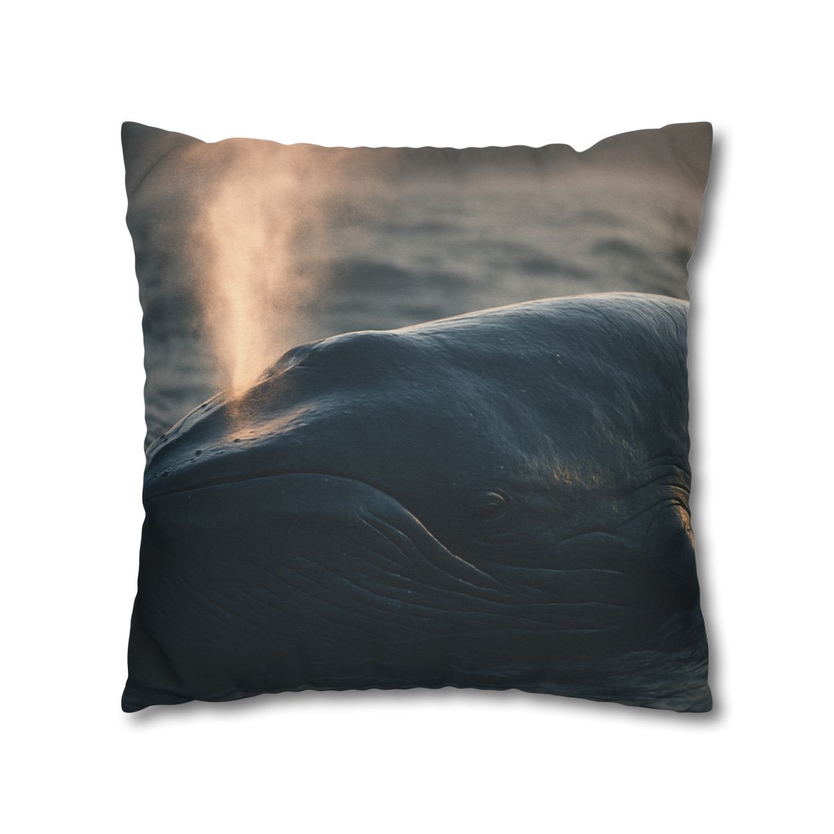 Ocean Song Blue Whale unique gift pillow cases