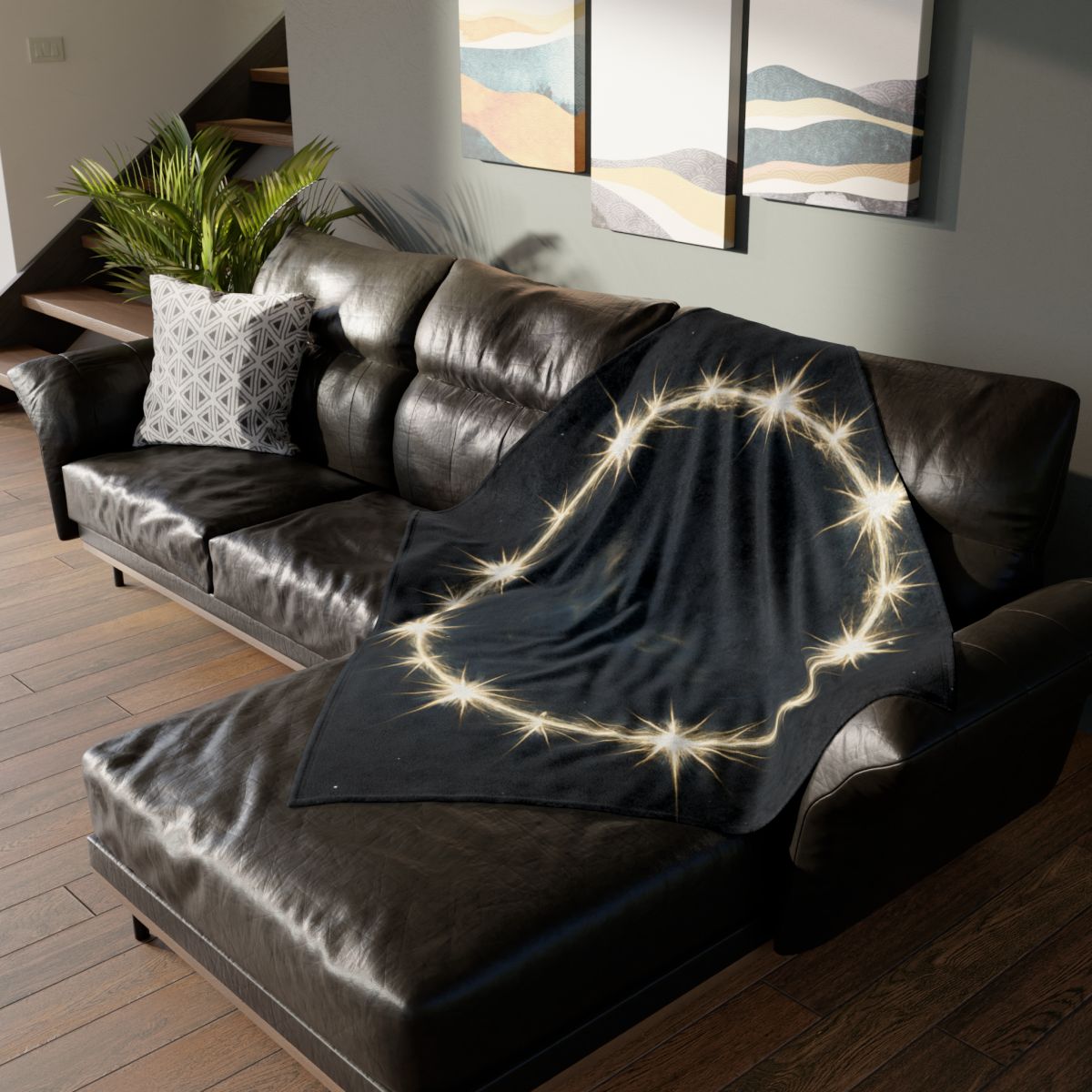 Starburst Mirage Ring stylish throw blankets