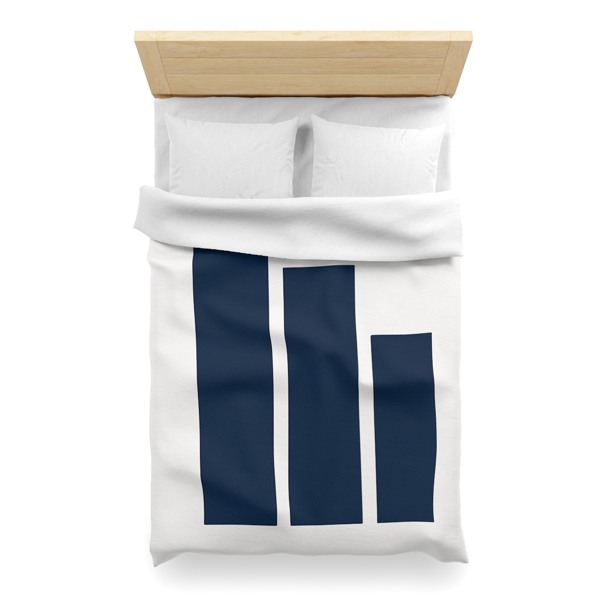 Three Vertical Bars With Balanced Gap warm winter duvets