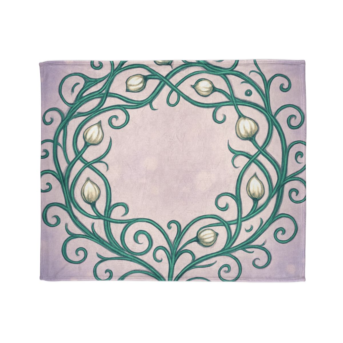 Vine Lattice Halo stylish throw blankets