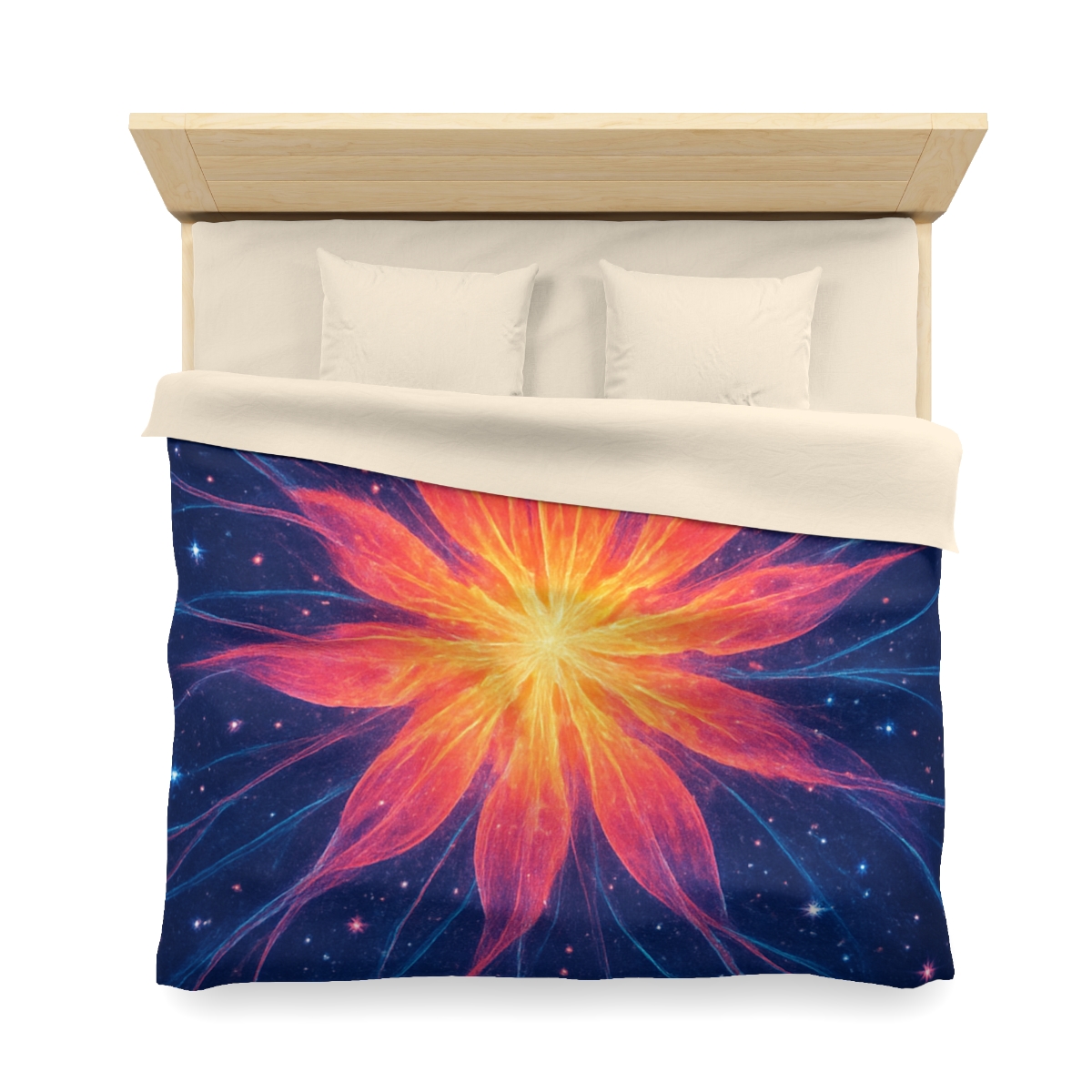 Ion Bloom Starburst Tapestry soft comforter duvets