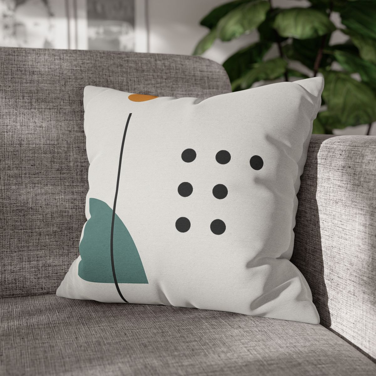 Sparse Meridian With Broken Grid trendy patterned pillow cases