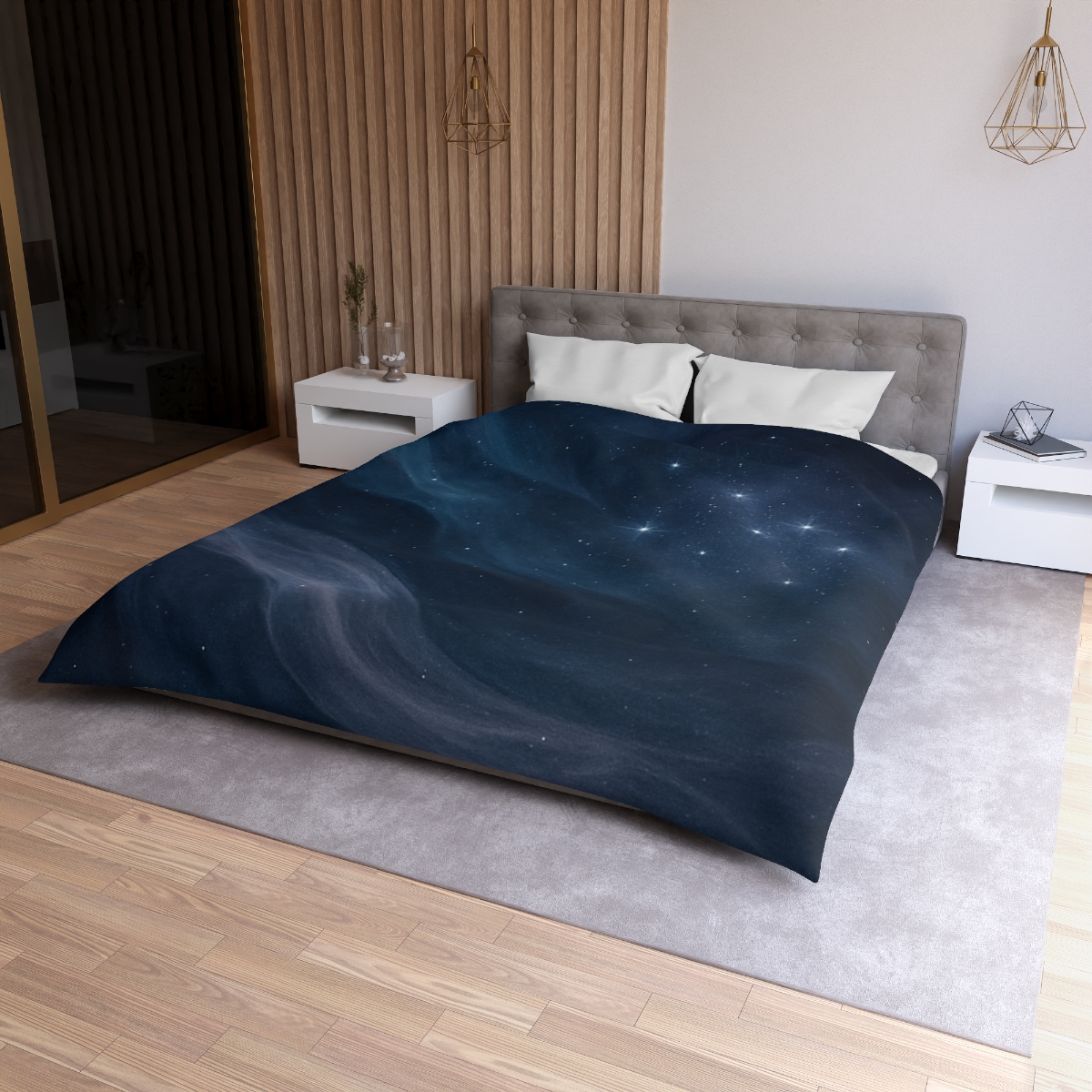 Interstellar Silk Veil unique patterned duvets