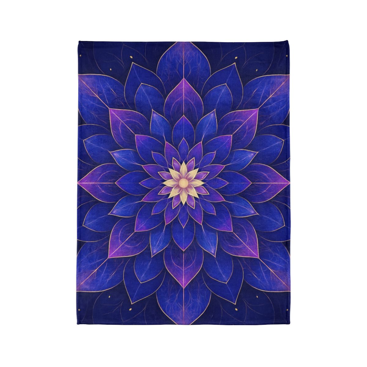 Petal Prism Mandala unique gift blankets