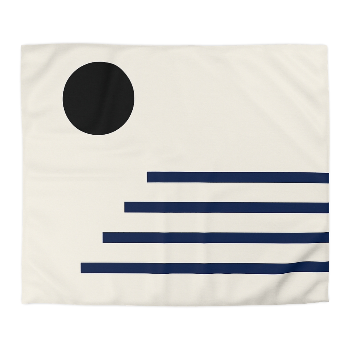 Quiet Orbit Bar Quartet unique patterned duvets