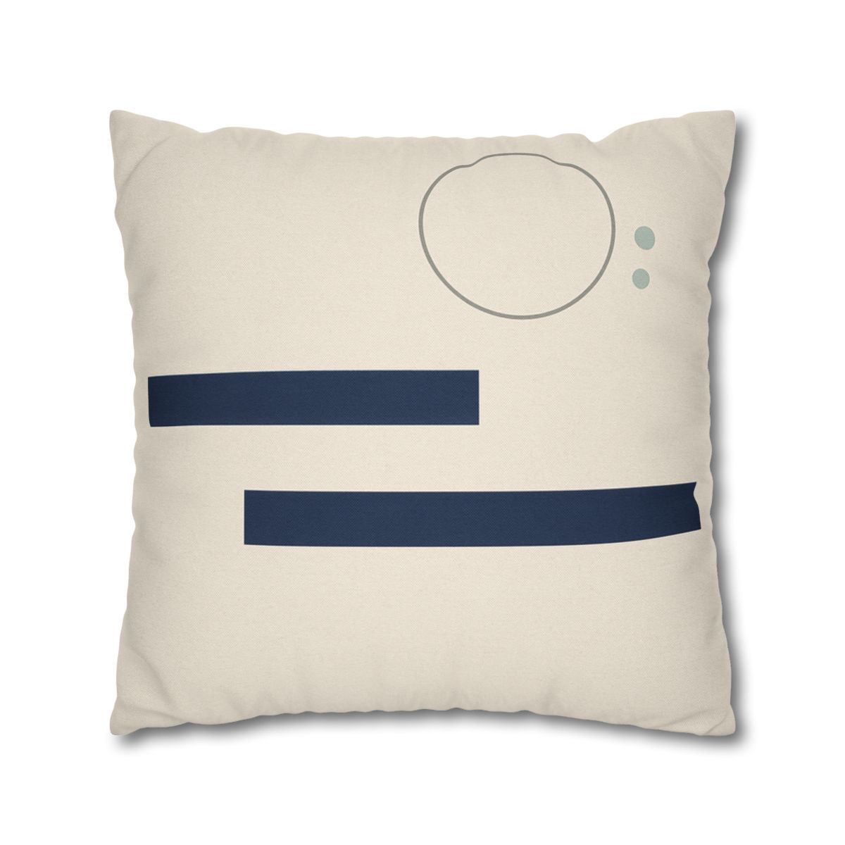 Twin Bars And Quiet Dot Cluster designer print pillow cases