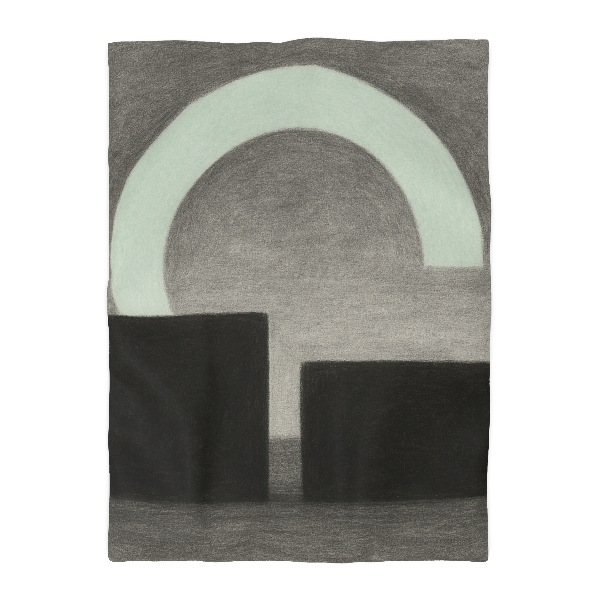 Arc Window Over Twin Blocks stylish duvet covers