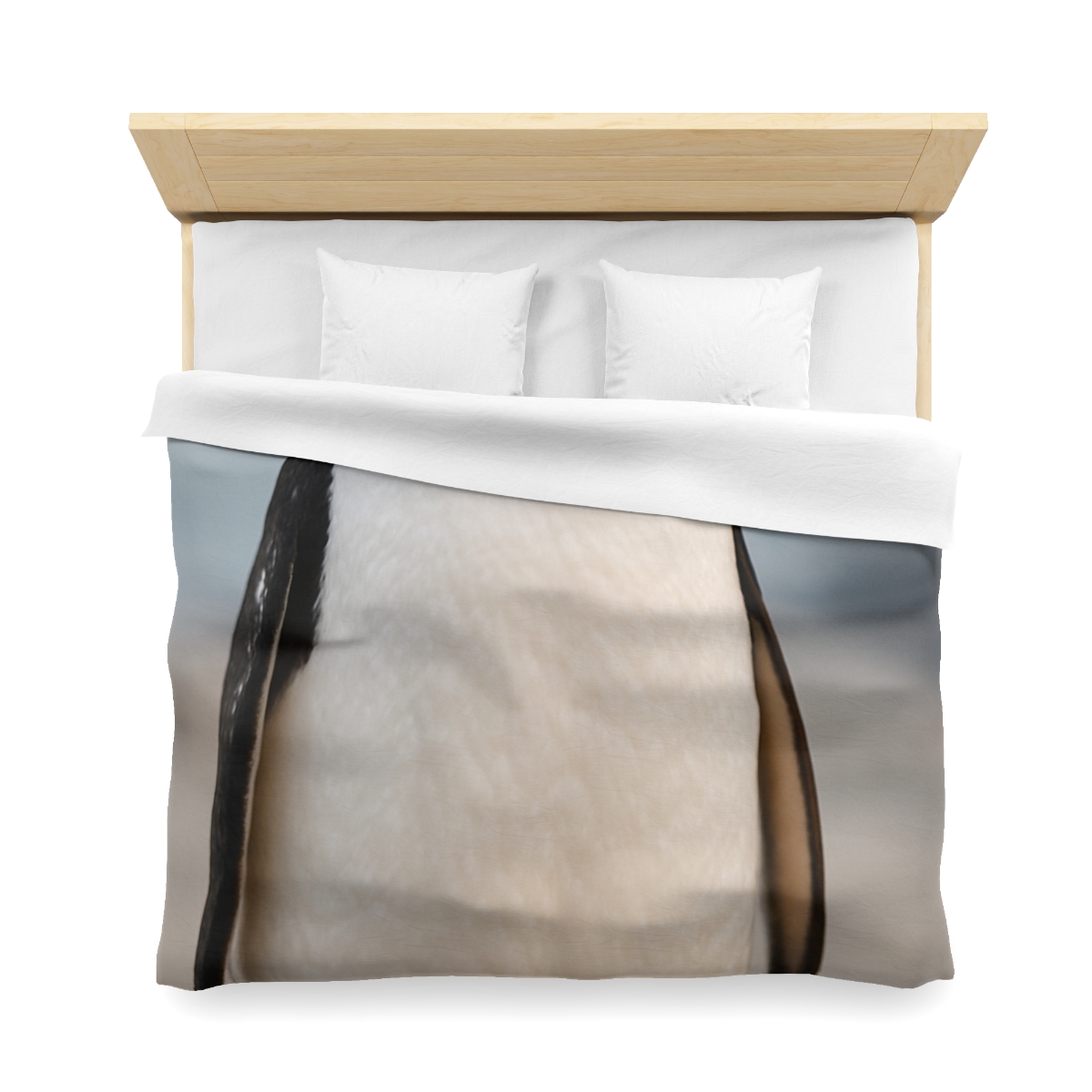 Shoreline Echo Gentoo Penguin trendy bedroom duvets