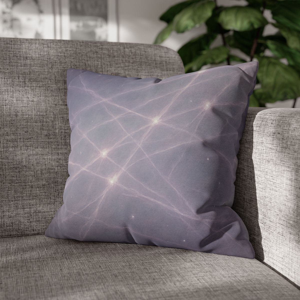 Celestial Web Filament custom pillow cases
