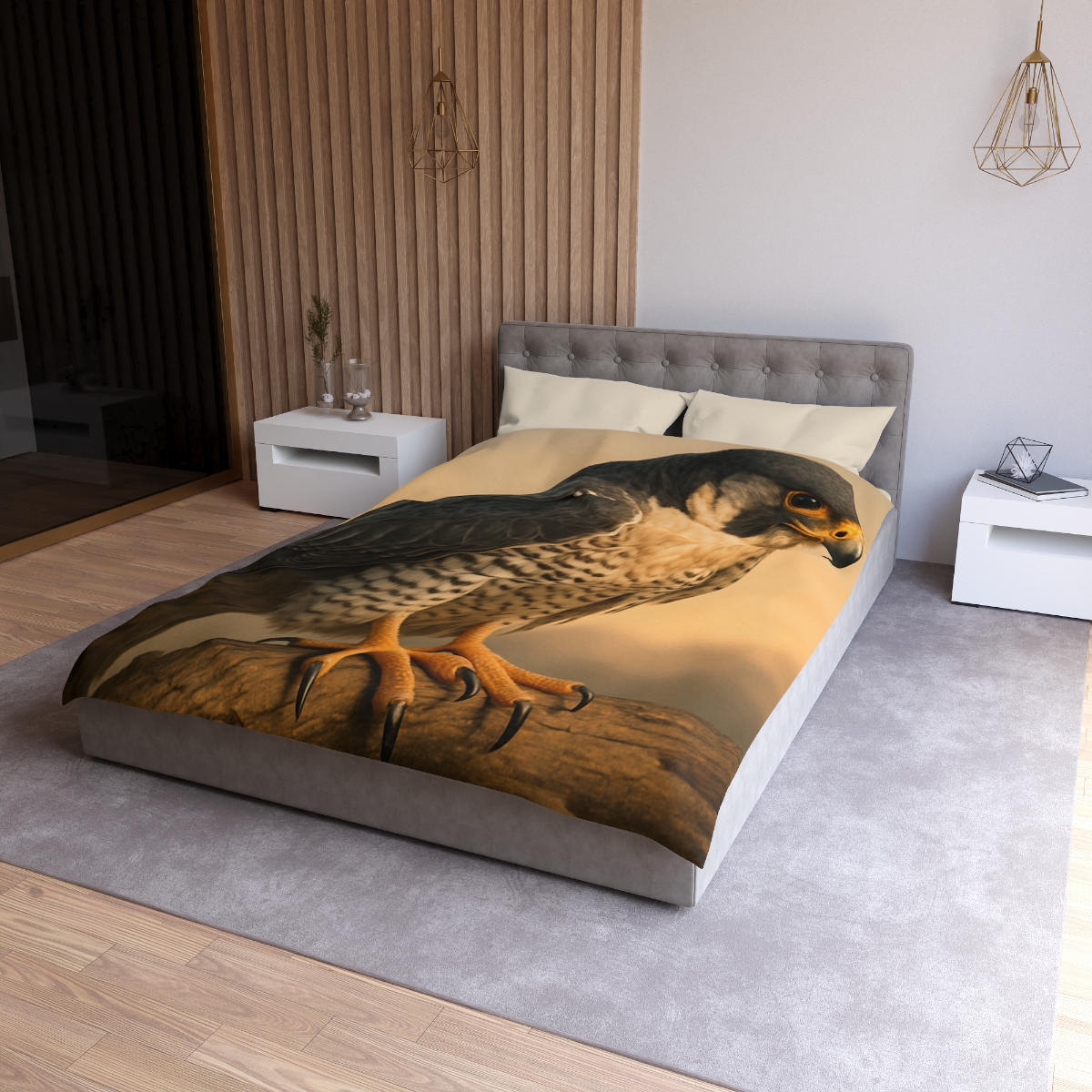 Solar Crest Peregrine Falcon warm winter duvets