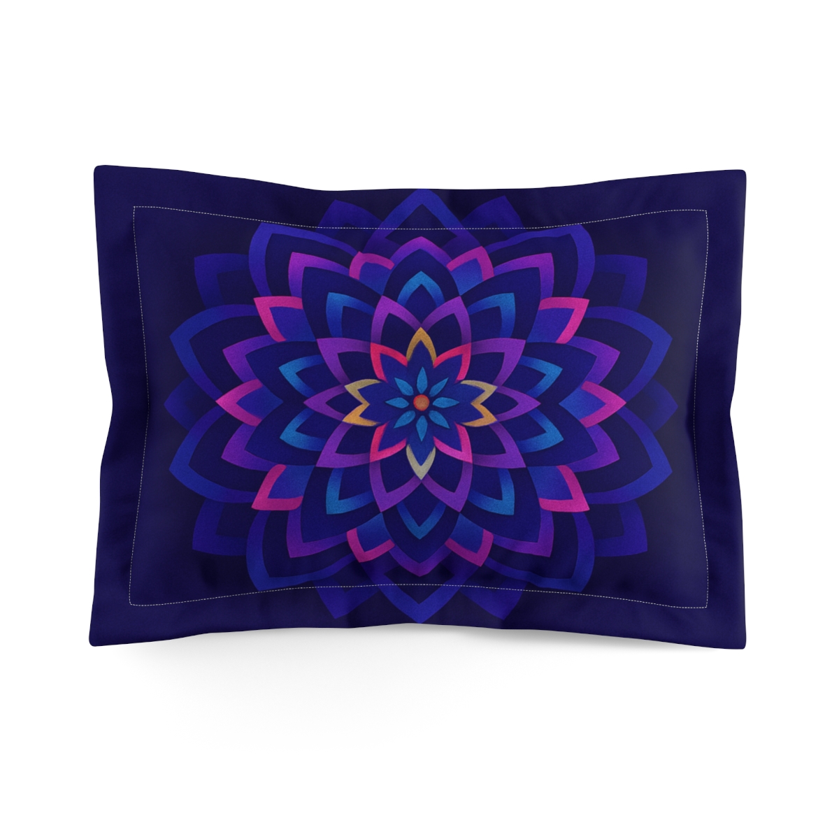 Petal Prism Mandala trendy accent pillows