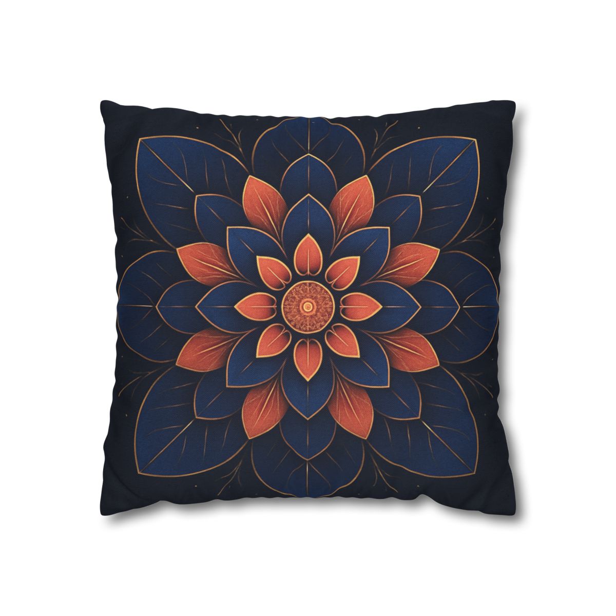 Petal Prism Medallion stylish decorative pillowcases
