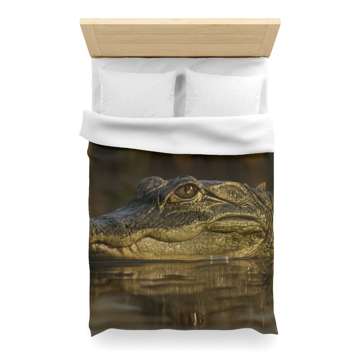 Nebula Stillness American Alligator duvets for gifts