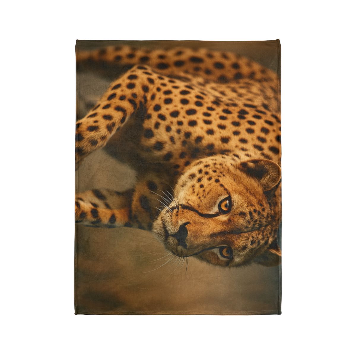 Dawn Racer Cheetah designer printed blankets