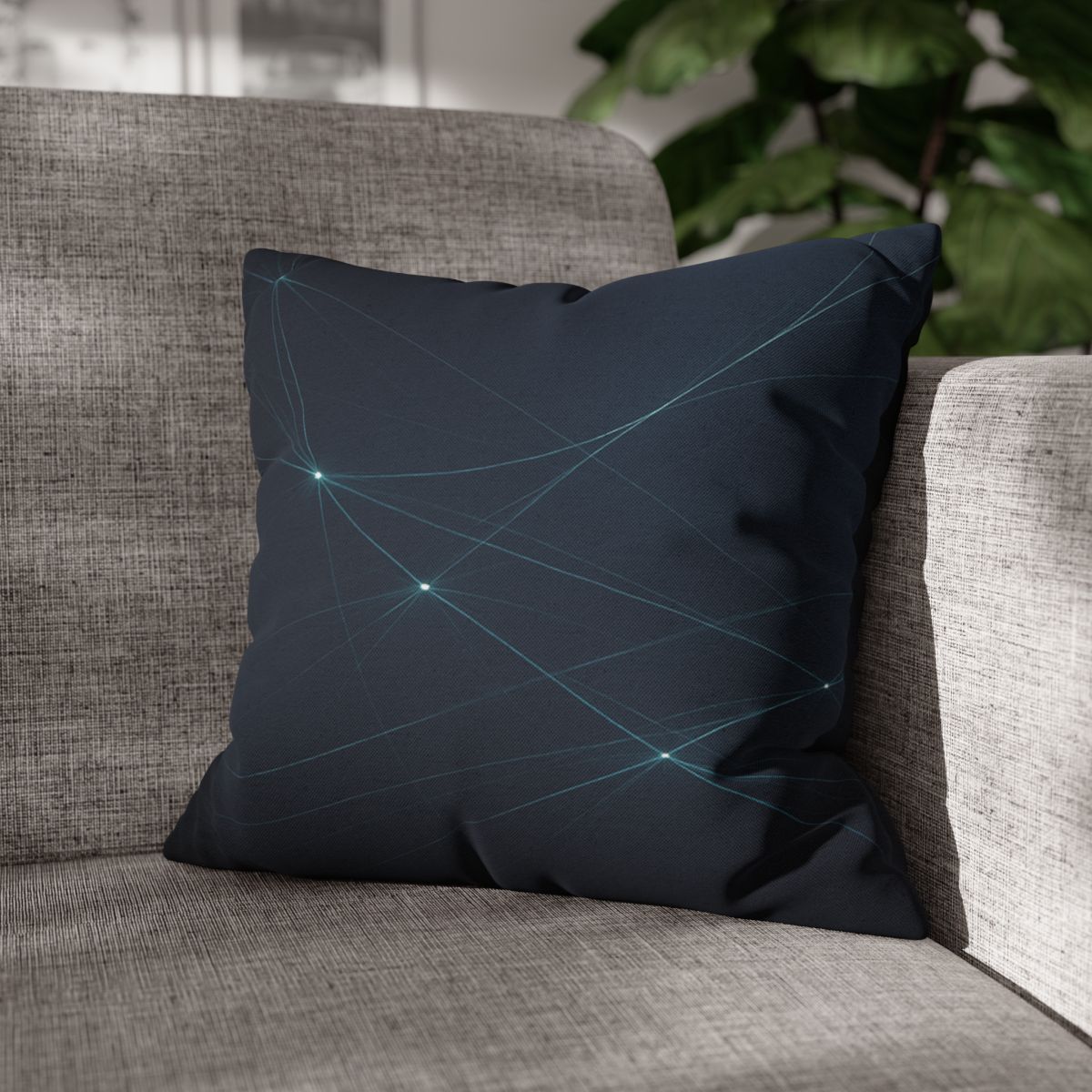 Cosmic Web Silk Filaments stylish decorative pillowcases