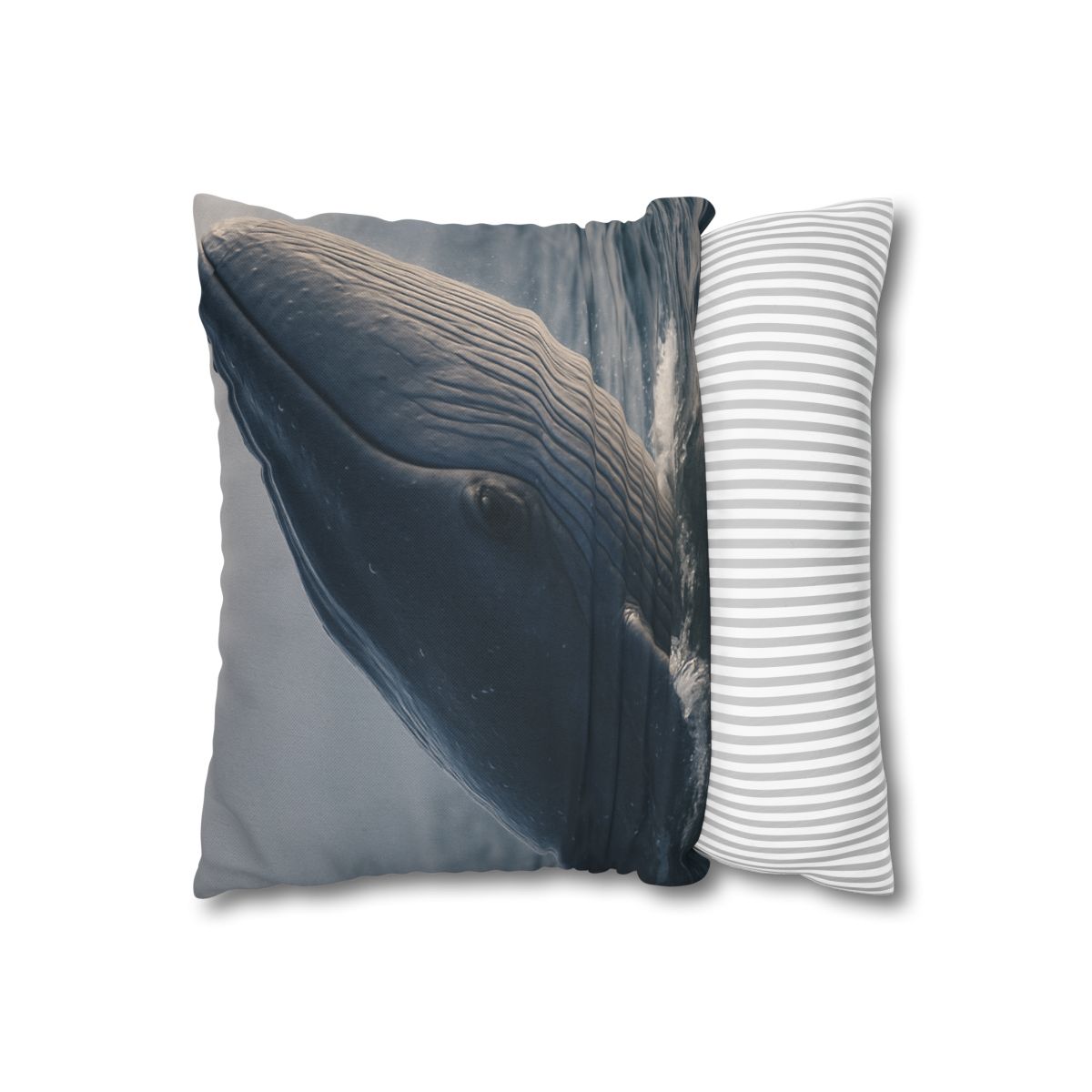 Ocean Song Blue Whale comfortable bedding pillow covers