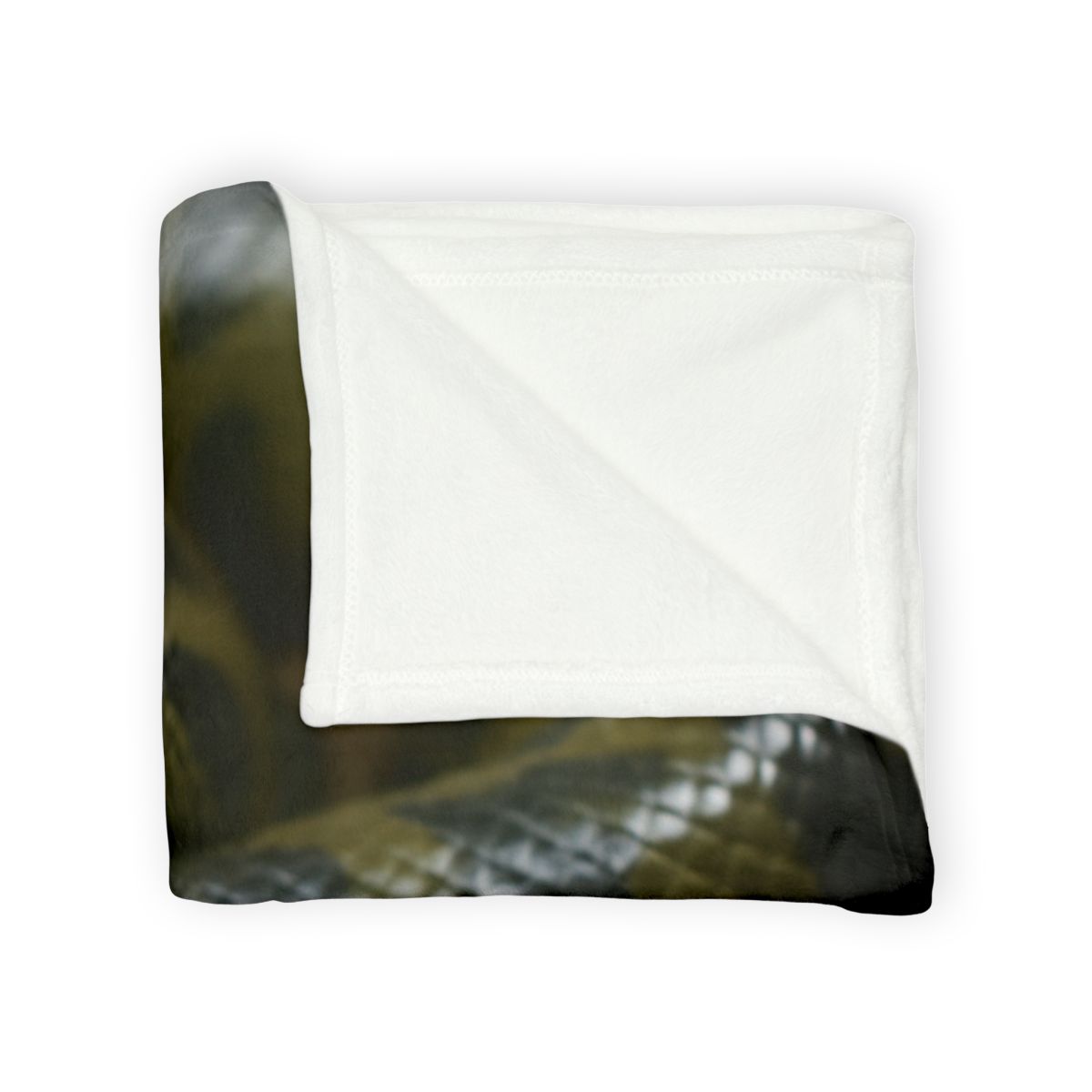 Shadow Coil Green Anaconda decorative home blankets