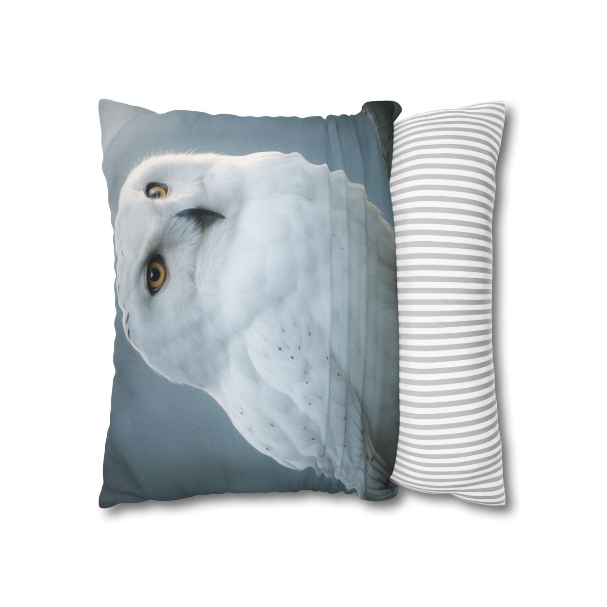 Twilight Watcher Snowy Owl custom pillow cases