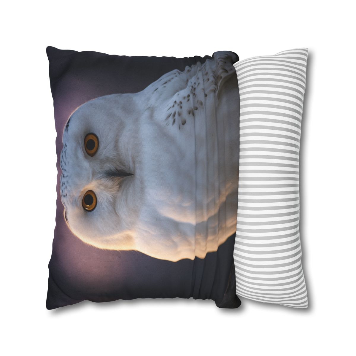 Twilight Watcher Snowy Owl unique gift pillow cases