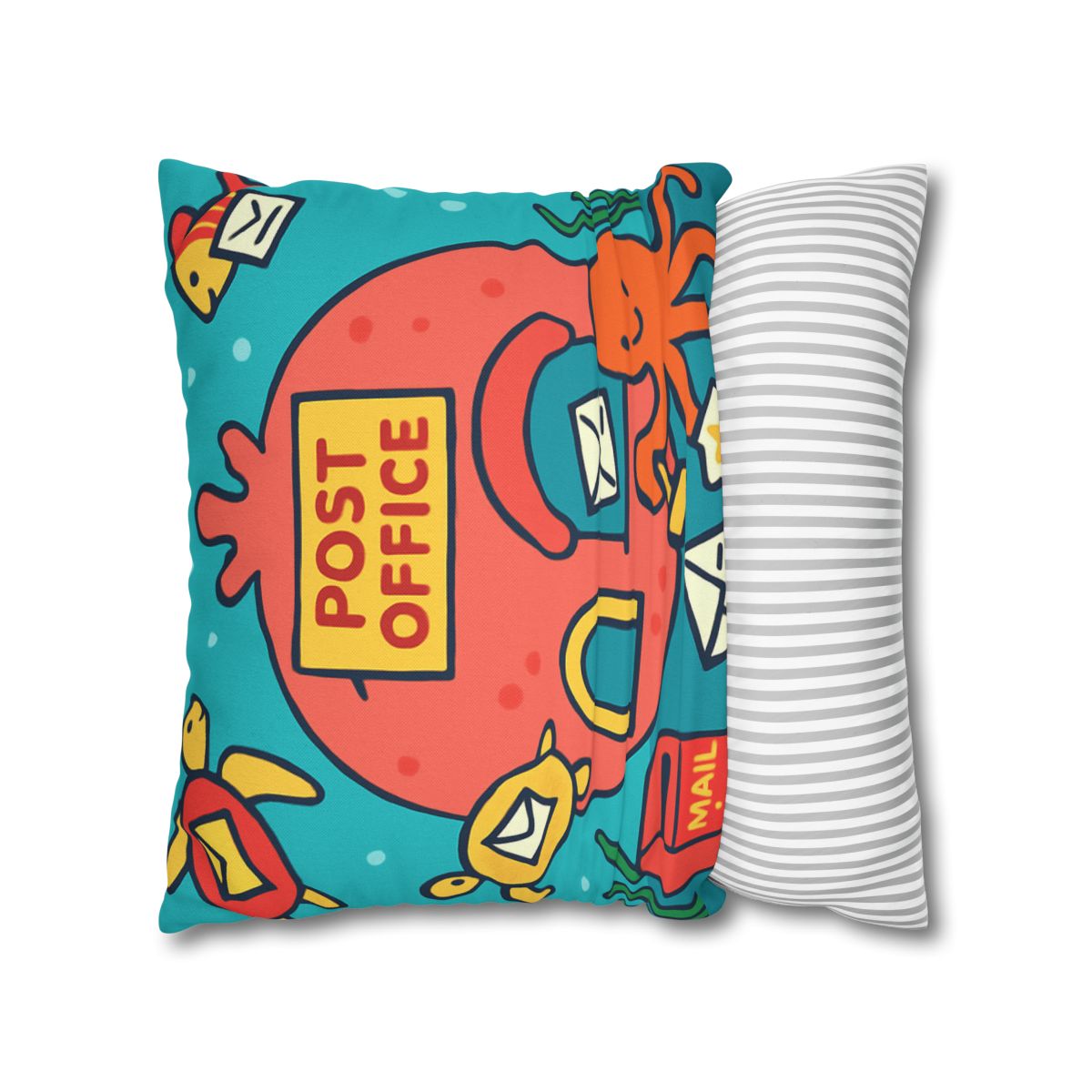 Coral Reef Planet Post Office custom pillow cases