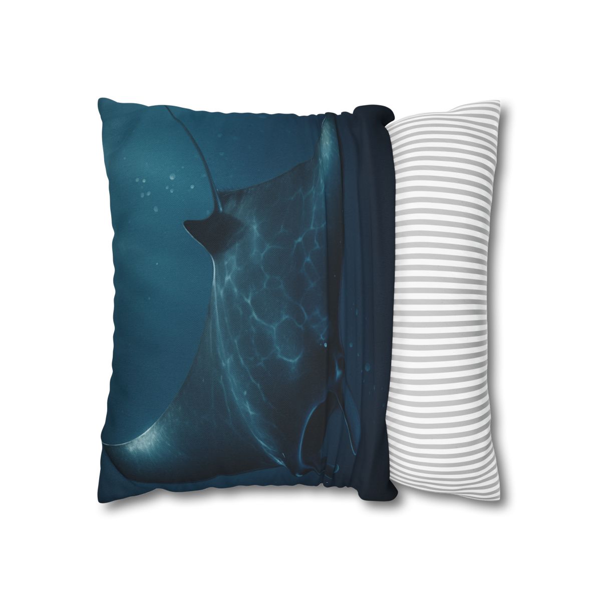 Starlit Surge Manta Ray unique gift pillow cases