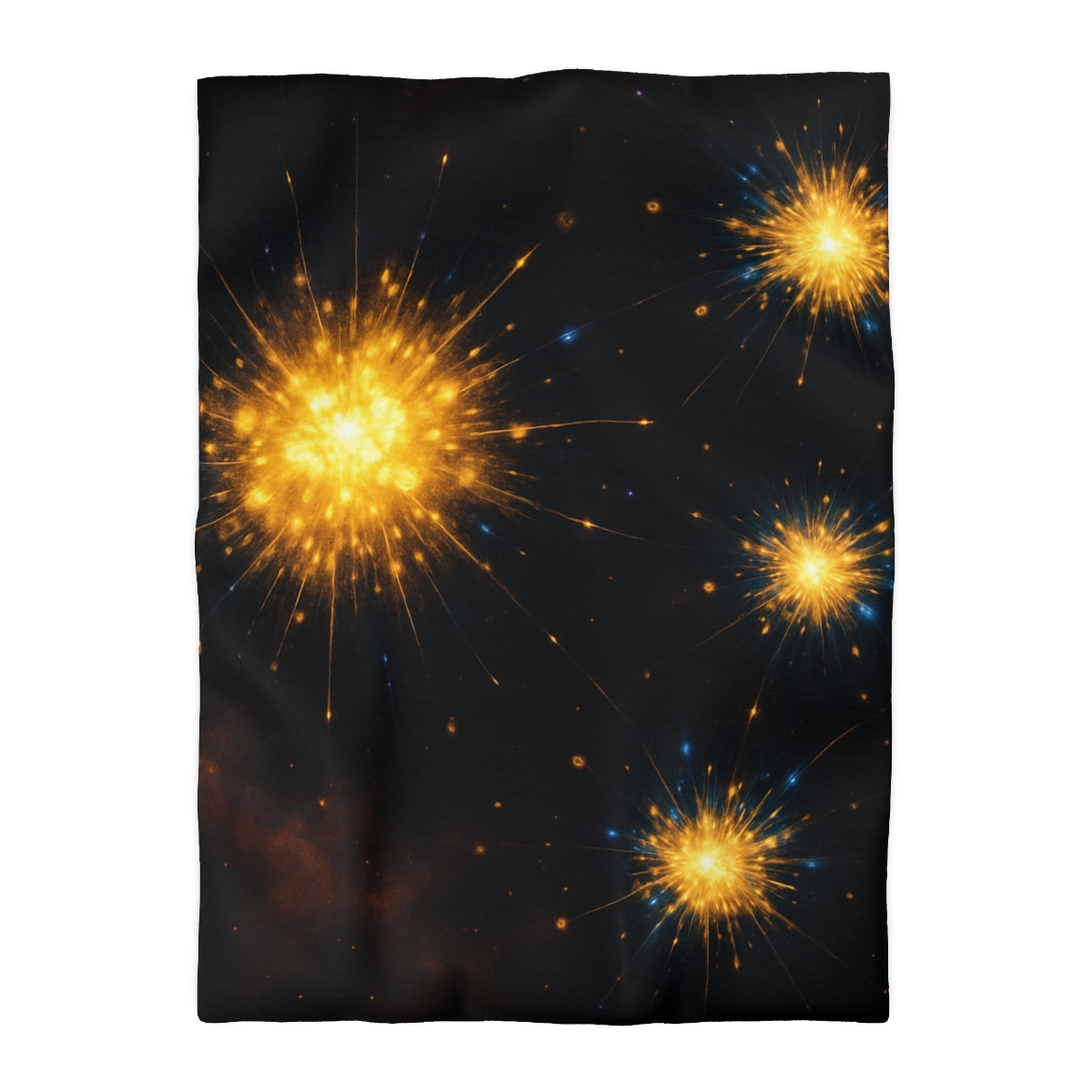 Photon Burst Constellation designer printed duvets